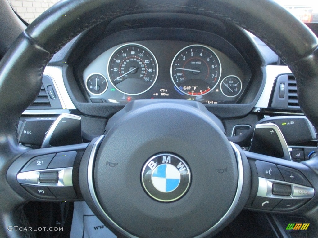 2018 4 Series 430i xDrive Convertible - Black Sapphire Metallic / Black photo #12