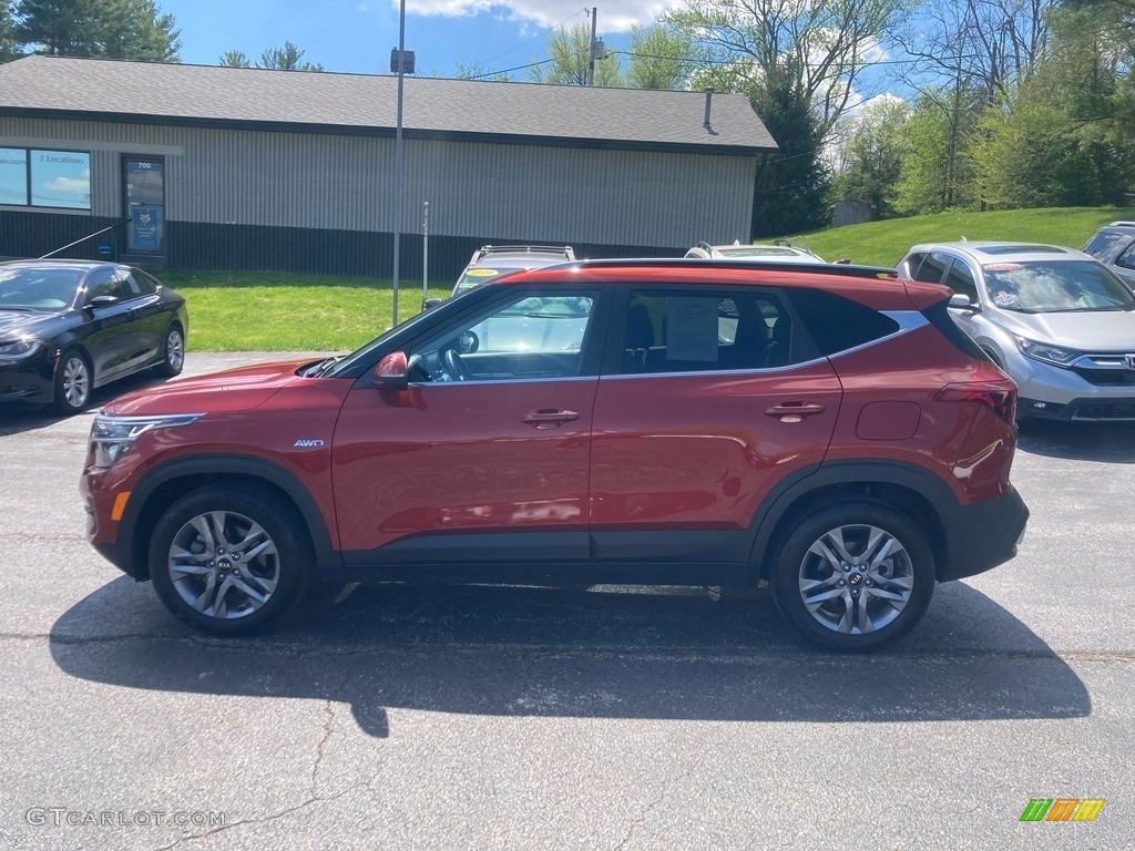 2021 Seltos S AWD - Mars Orange / Black photo #1