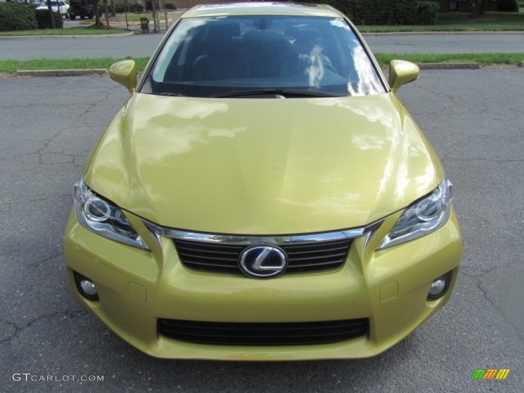 Daybreak Yellow Mica 2011 Lexus CT 200h Hybrid Premium Exterior Photo #145961594