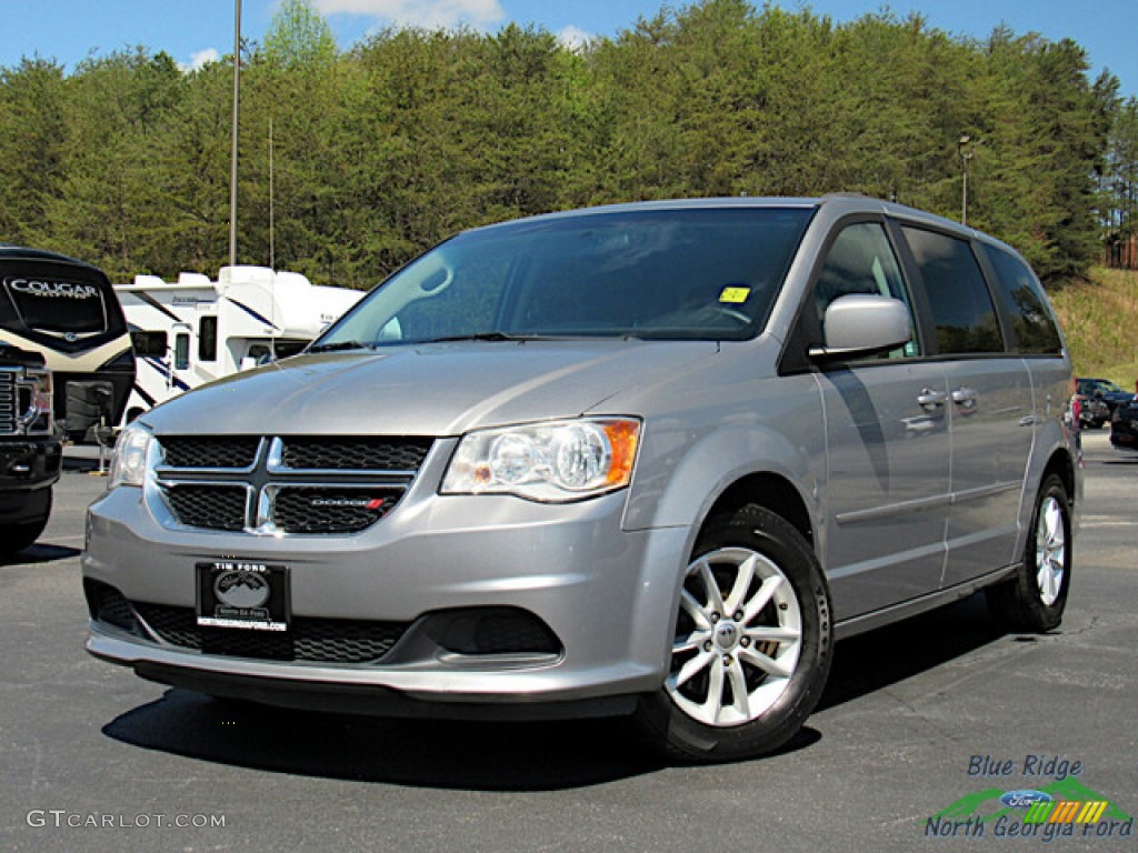 2016 Grand Caravan SXT - Billet Silver Metallic / Black/Light Graystone photo #1