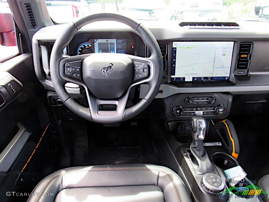2023 Ford Bronco Badlands 4X4 4-Door Black Onyx Dashboard Photo #145962387