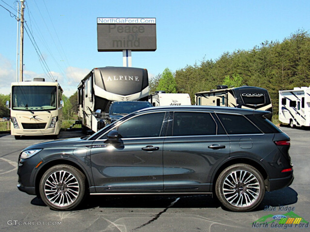 Flight Blue Metallic 2022 Lincoln Corsair Grand Touring AWD Exterior Photo #145962633