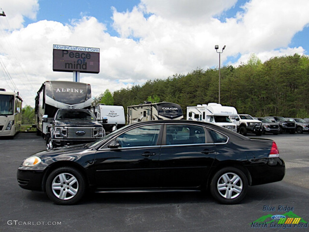 2011 Impala LS - Black / Ebony photo #2
