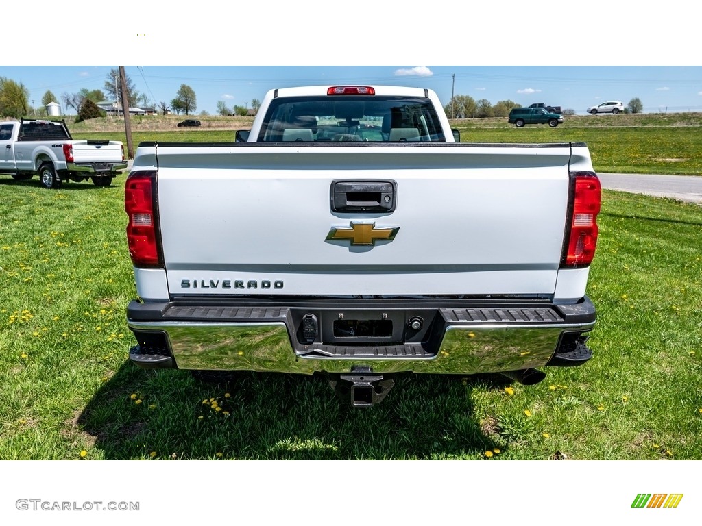 2018 Silverado 3500HD Work Truck Double Cab 4x4 - Summit White / Dark Ash/Jet Black photo #5