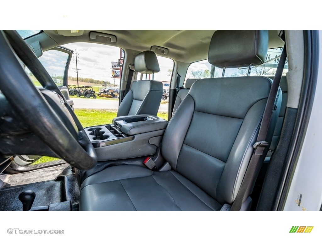 2018 Chevrolet Silverado 3500HD Work Truck Double Cab 4x4 Front Seat Photo #145963374
