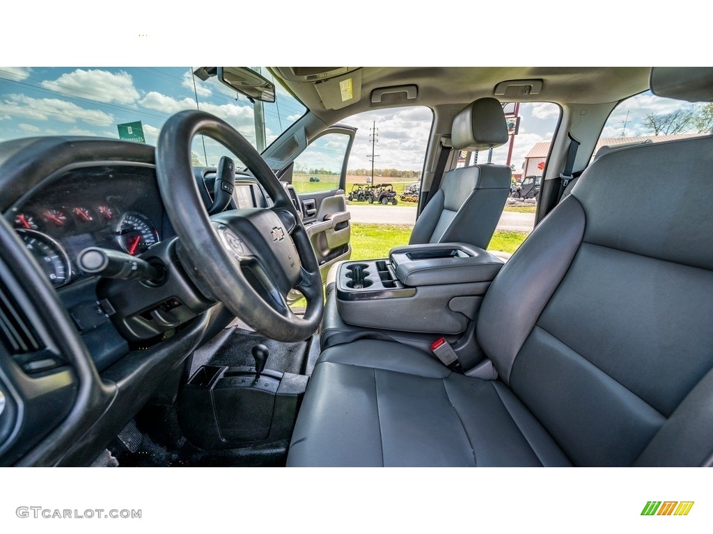 2018 Chevrolet Silverado 3500HD Work Truck Double Cab 4x4 Front Seat Photo #145963386