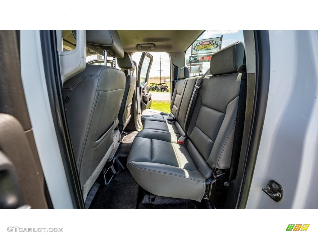 2018 Chevrolet Silverado 3500HD Work Truck Double Cab 4x4 Rear Seat Photo #145963422
