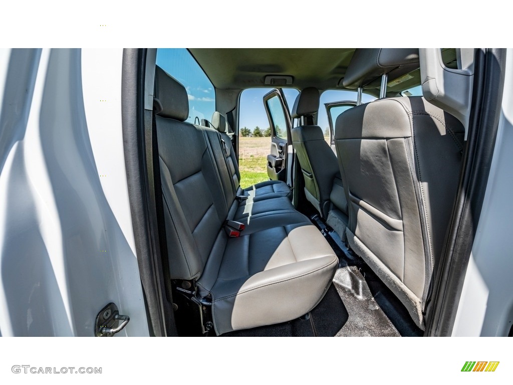 2018 Silverado 3500HD Work Truck Double Cab 4x4 - Summit White / Dark Ash/Jet Black photo #22