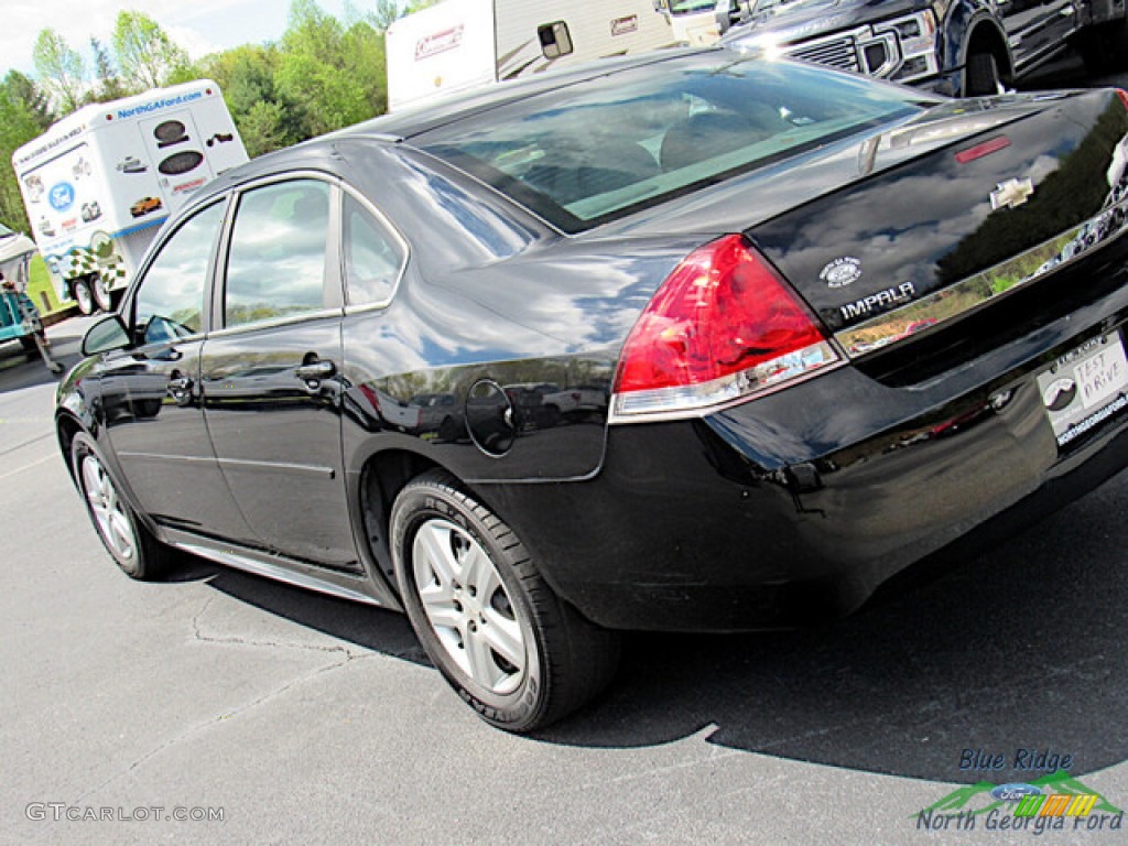 2011 Impala LS - Black / Ebony photo #25