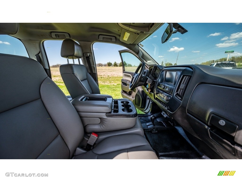 2018 Silverado 3500HD Work Truck Double Cab 4x4 - Summit White / Dark Ash/Jet Black photo #24