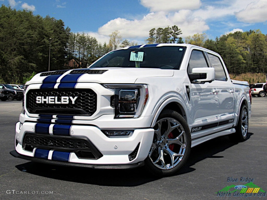 Oxford White 2023 Ford F150 Shelby Super Snake SuperCrew 4x4 Exterior Photo #145963488