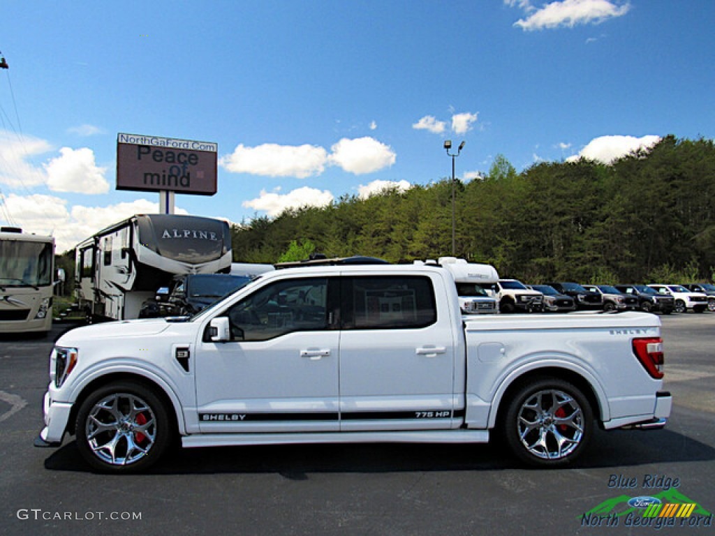 Oxford White 2023 Ford F150 Shelby Super Snake SuperCrew 4x4 Exterior Photo #145963500