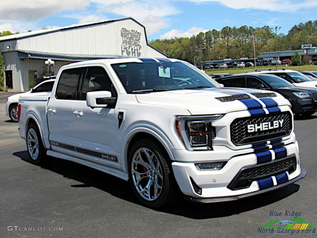 Oxford White 2023 Ford F150 Shelby Super Snake SuperCrew 4x4 Exterior Photo #145963560