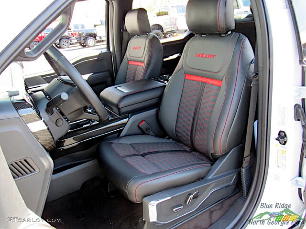 2023 Ford F150 Shelby Super Snake SuperCrew 4x4 Front Seat Photo #145963599