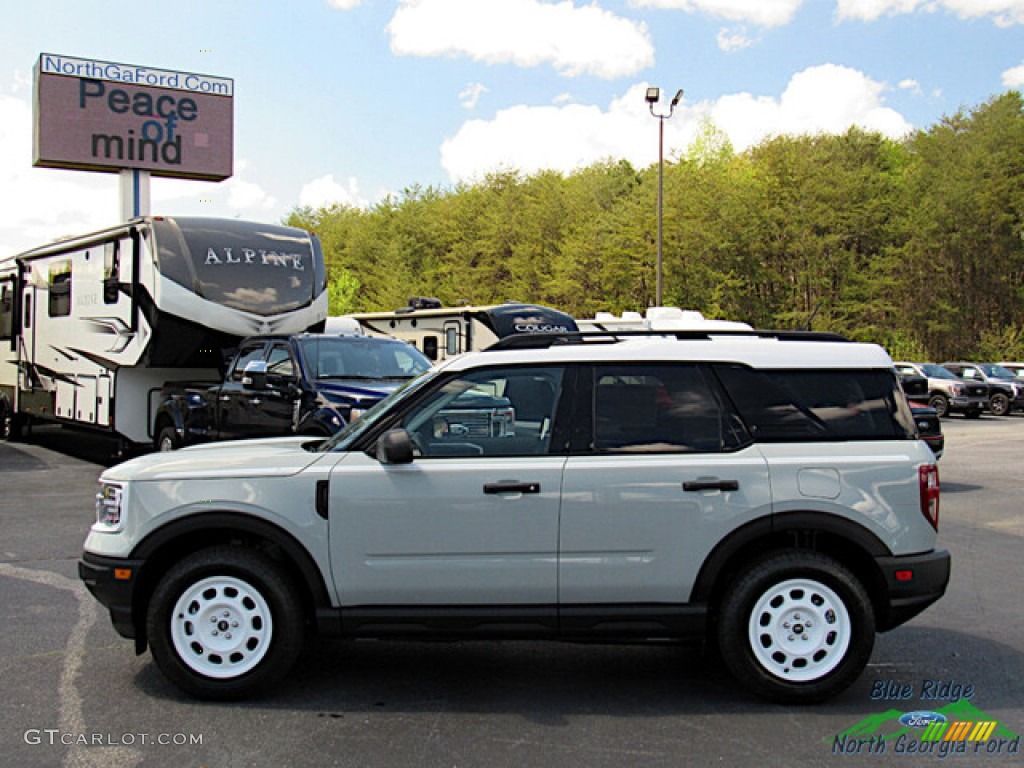 Cactus Gray 2023 Ford Bronco Sport Heritage 4x4 Exterior Photo #145963797