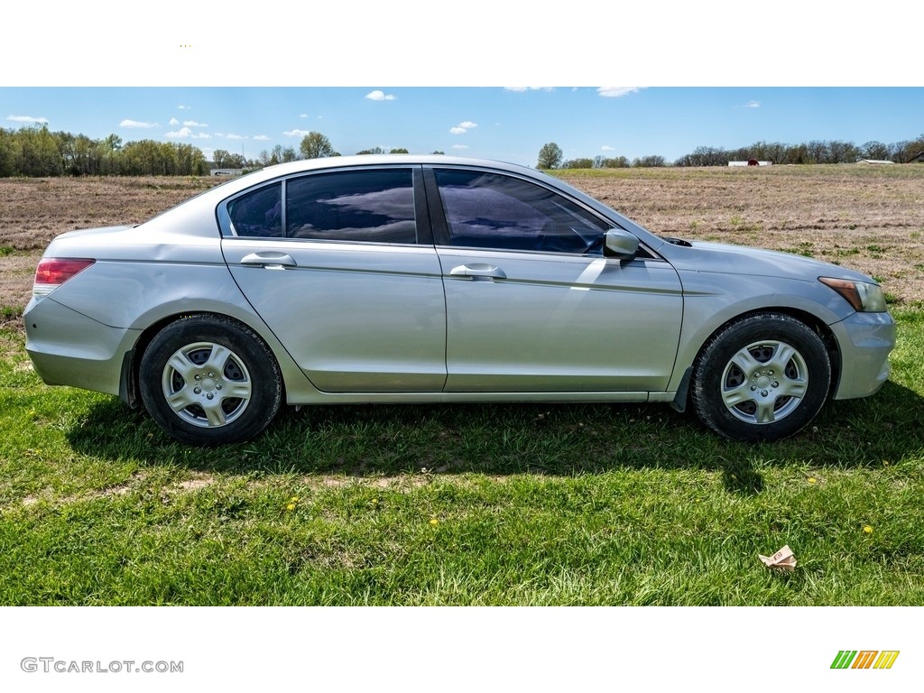 2011 Accord LX Sedan - Alabaster Silver Metallic / Black photo #3