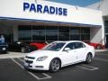 Summit White 2009 Chevrolet Malibu Hybrid Sedan