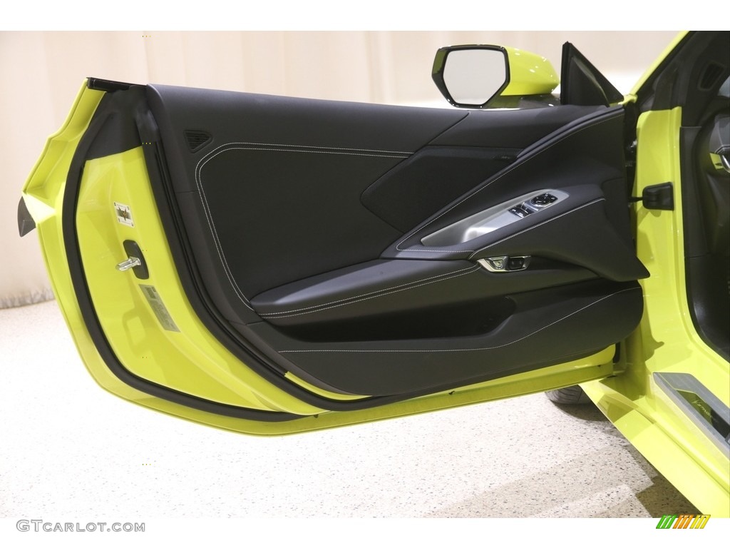 2023 Chevrolet Corvette Stingray Coupe Sky Cool Gray Door Panel Photo #145964369