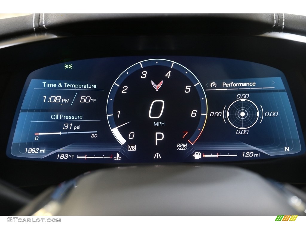 2023 Chevrolet Corvette Stingray Coupe Gauges Photo #145964446
