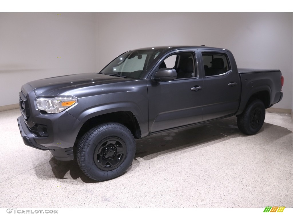 2020 Tacoma SR Double Cab 4x4 - Magnetic Gray Metallic / Cement photo #3