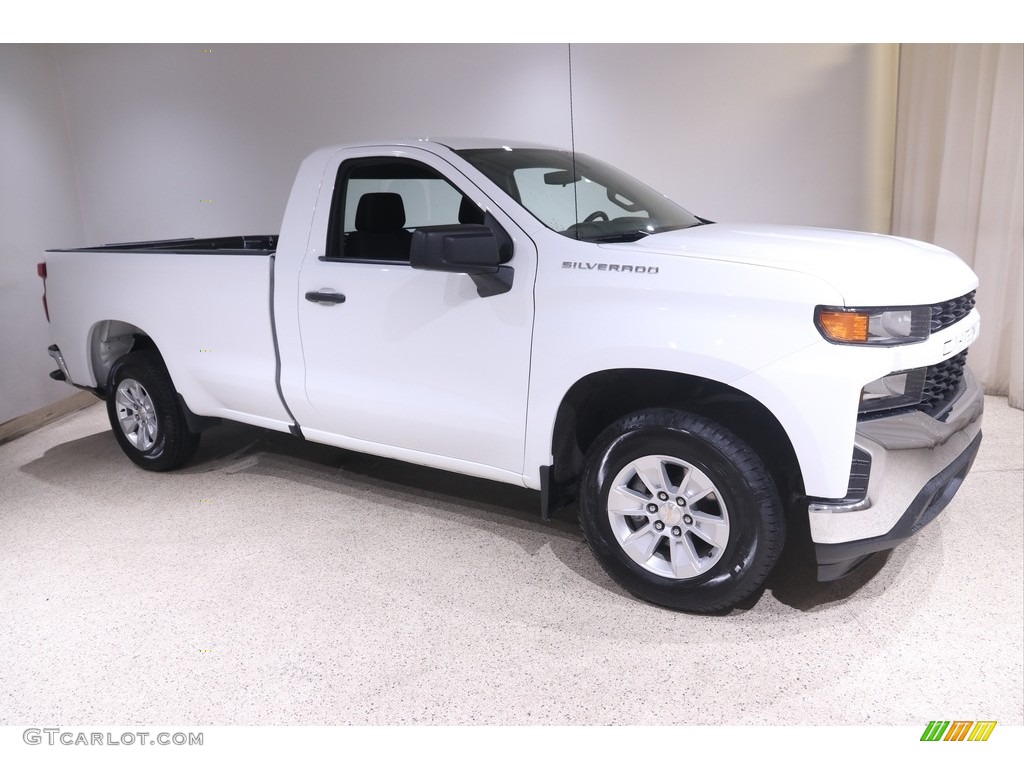 Summit White 2022 Chevrolet Silverado 1500 Limited WT Regular Cab Exterior Photo #145965307