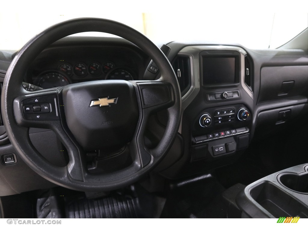 2022 Chevrolet Silverado 1500 Limited WT Regular Cab Jet Black Dashboard Photo #145965412