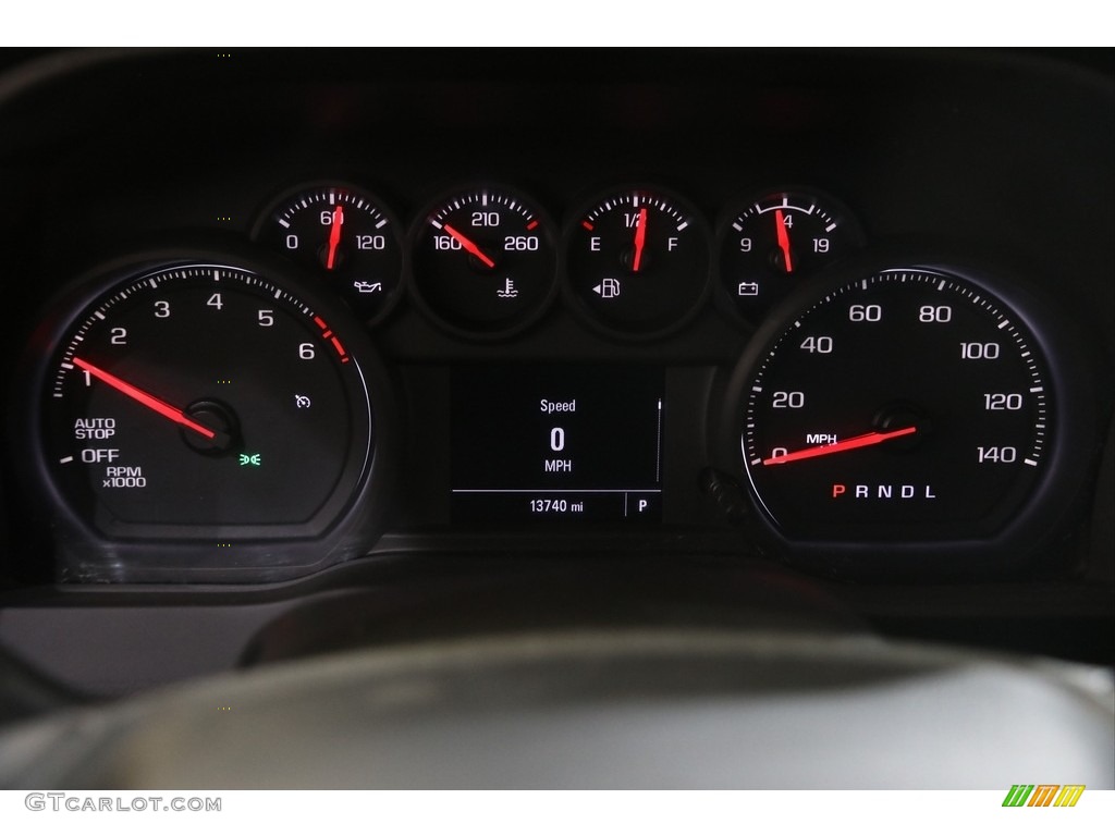 2022 Chevrolet Silverado 1500 Limited WT Regular Cab Gauges Photo #145965450