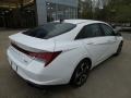 2023 Ceramic White Hyundai Elantra Limited Hybrid  photo #2