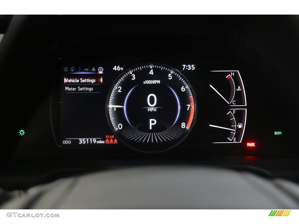 2019 ES 350 - Nebula Gray Pearl / Black photo #8