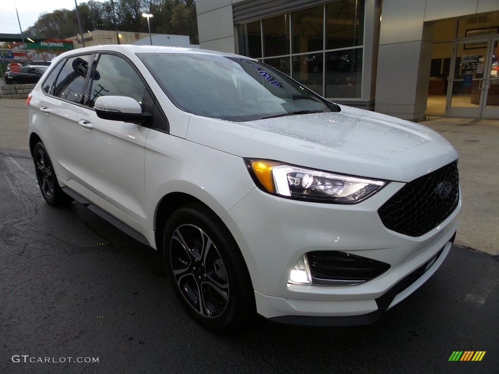 Star White Metallic 2022 Ford Edge ST AWD Exterior Photo #145965763