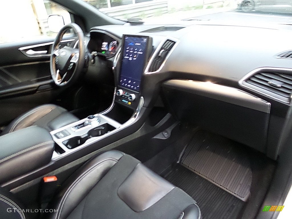 2022 Ford Edge ST AWD Ebony Dashboard Photo #145965826