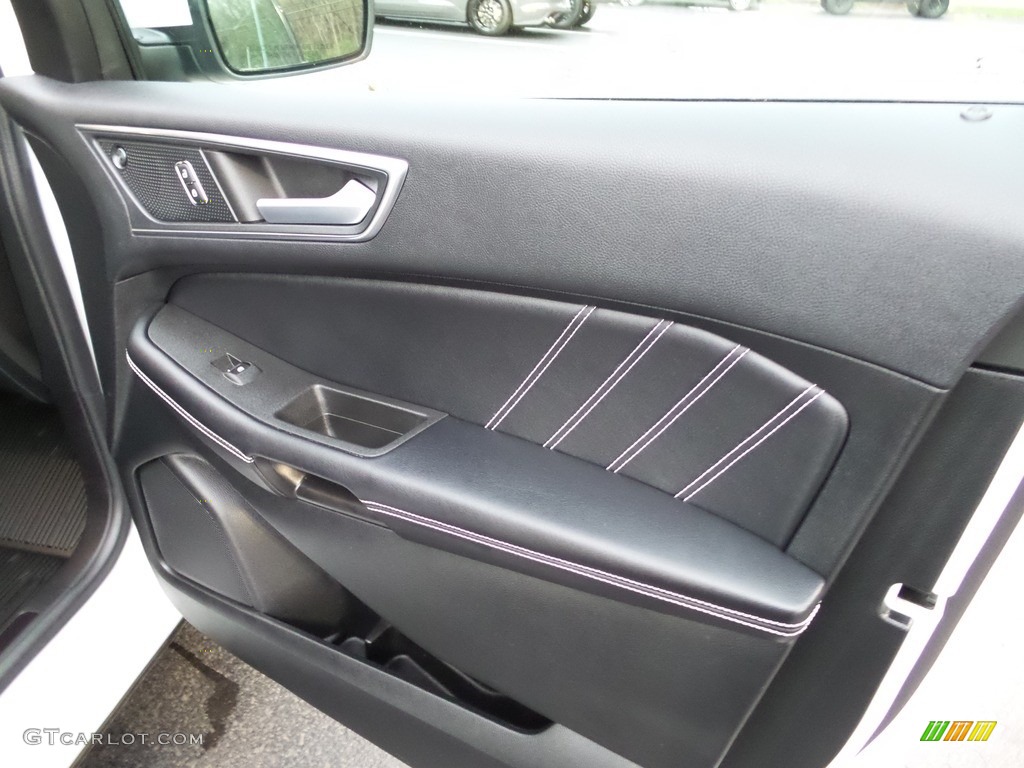 2022 Ford Edge ST AWD Ebony Door Panel Photo #145965883