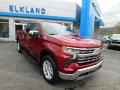 2023 Radiant Red Tintcoat Chevrolet Silverado 1500 LTZ Crew Cab 4x4  photo #4