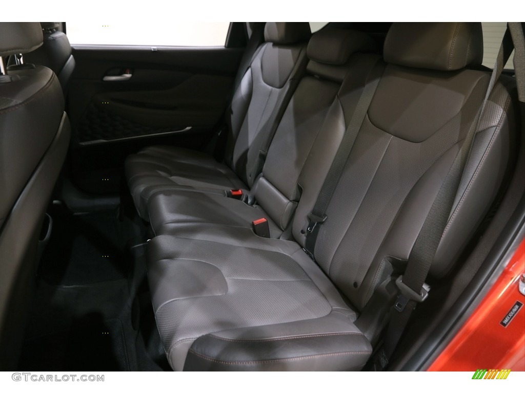 2020 Santa Fe SEL AWD - Lava Orange / Espresso/Gray photo #16