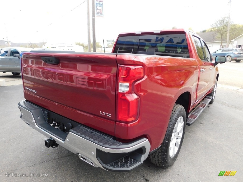 2023 Silverado 1500 LTZ Crew Cab 4x4 - Radiant Red Tintcoat / Jet Black photo #8