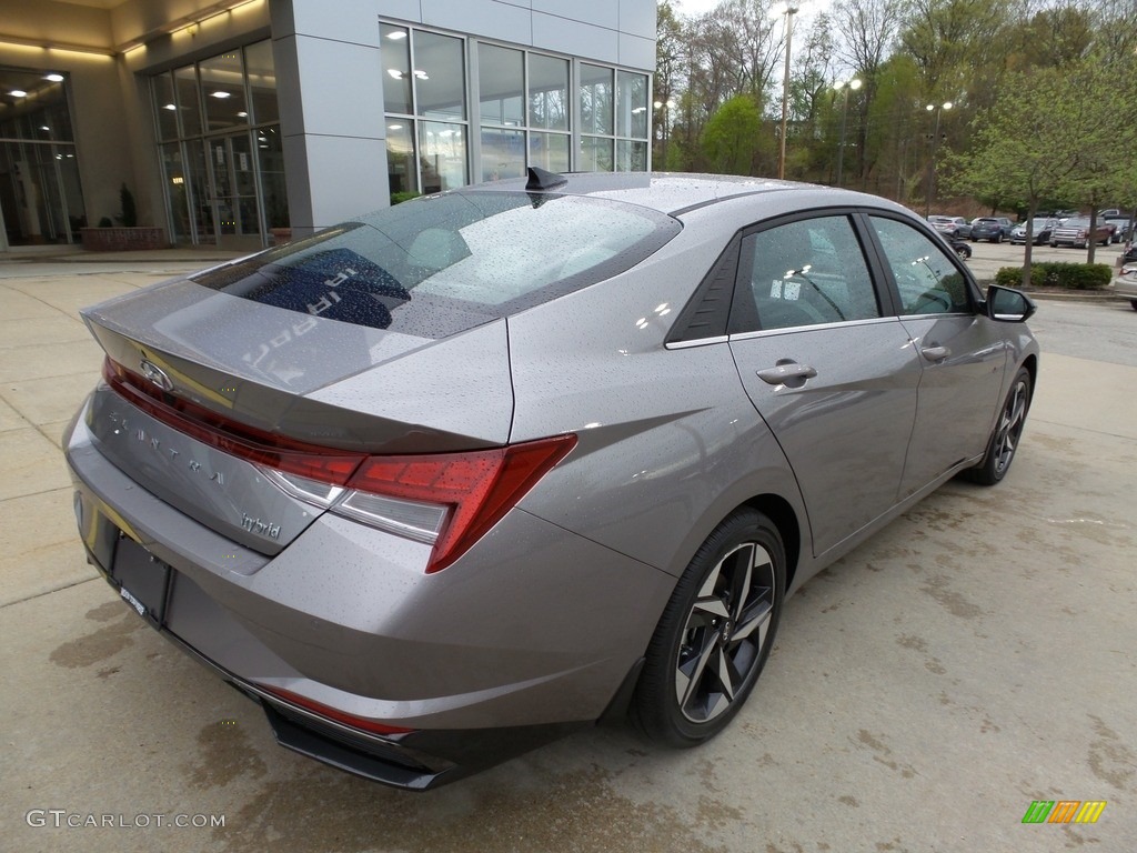2023 Elantra Limited Hybrid - Fluid Metal / Medium Gray photo #2
