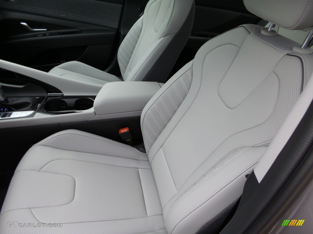 2023 Elantra Limited Hybrid - Fluid Metal / Medium Gray photo #11