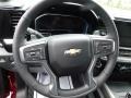 Jet Black Steering Wheel Photo for 2023 Chevrolet Silverado 1500 #145966441