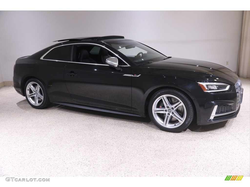2018 S5 Premium Plus Coupe - Brilliant Black / Black photo #1