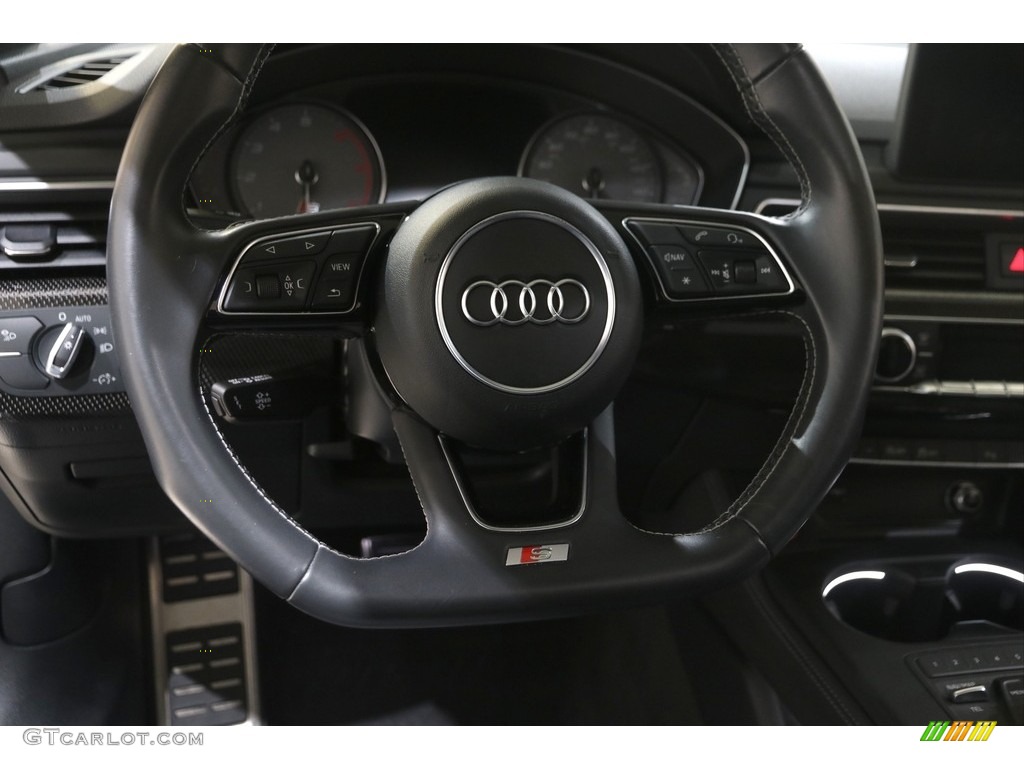 2018 Audi S5 Premium Plus Coupe Steering Wheel Photos