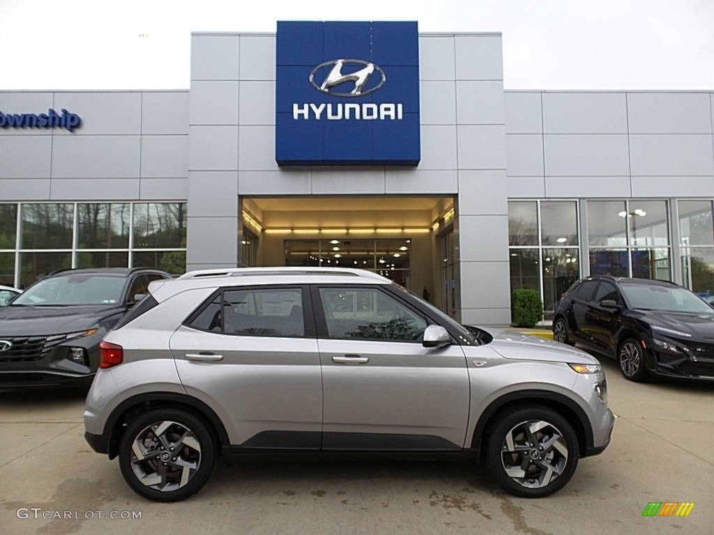Shimmering Silver Hyundai Venue