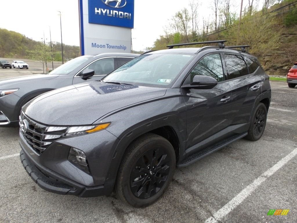 Portofino Gray 2022 Hyundai Tucson XRT AWD Exterior Photo #145966927