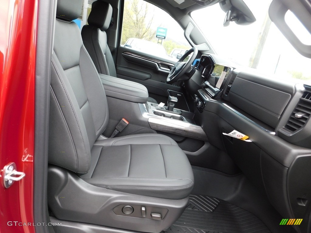 Jet Black Interior 2023 Chevrolet Silverado 1500 LTZ Crew Cab 4x4 Photo #145966966