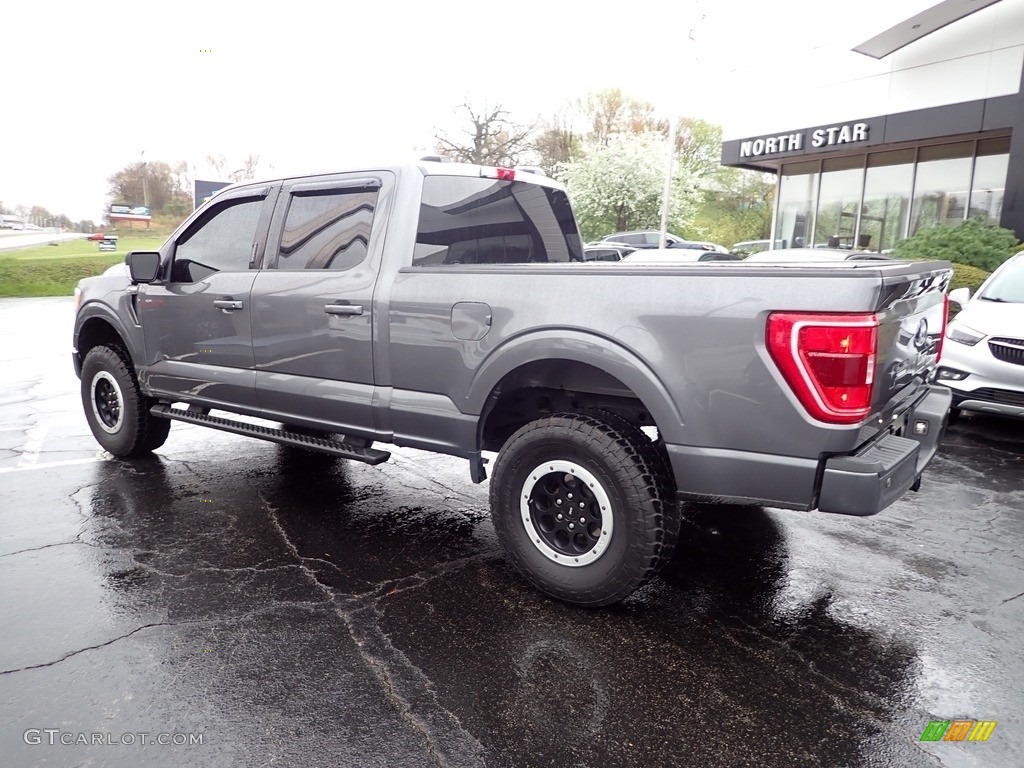 2021 F150 XLT SuperCrew 4x4 - Carbonized Gray / Black photo #3