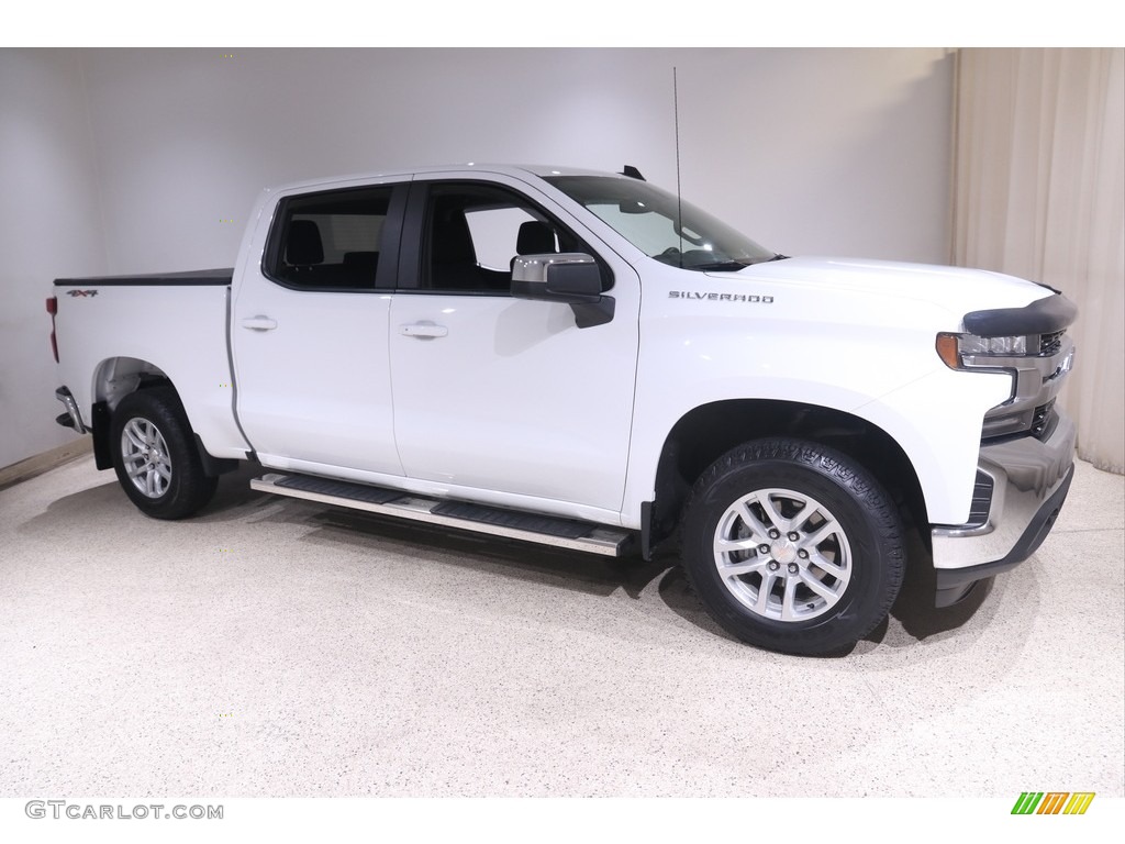 2021 Silverado 1500 LT Crew Cab 4x4 - Summit White / Jet Black photo #1