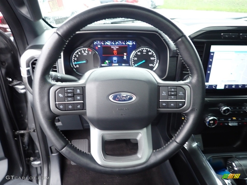 2021 F150 XLT SuperCrew 4x4 - Carbonized Gray / Black photo #28