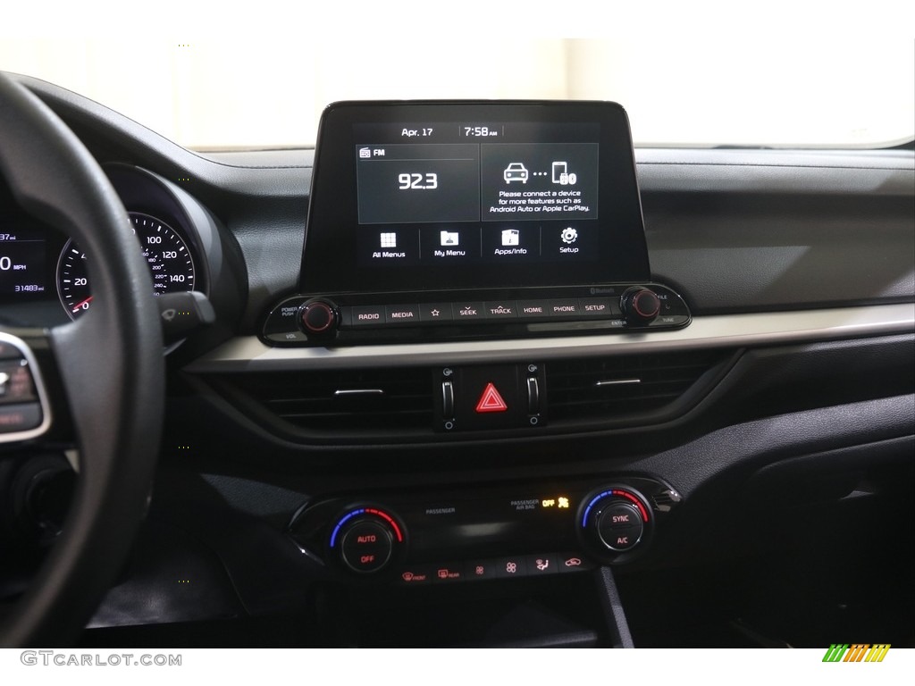 2019 Forte LXS - Aurora Black Pearl / Black photo #9