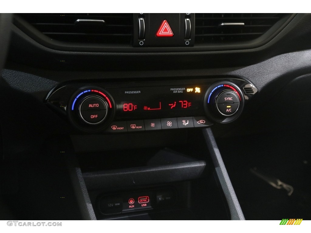 2019 Forte LXS - Aurora Black Pearl / Black photo #12