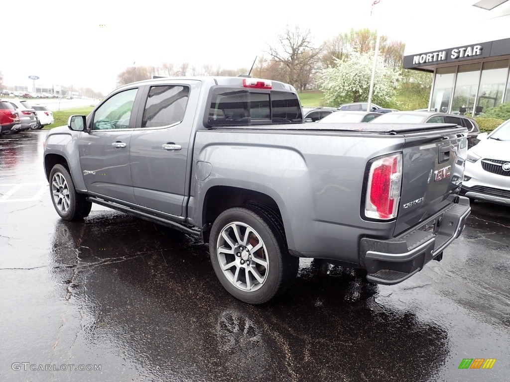 2019 Canyon Denali Crew Cab 4WD - Satin Steel Metallic / Jet Black photo #3