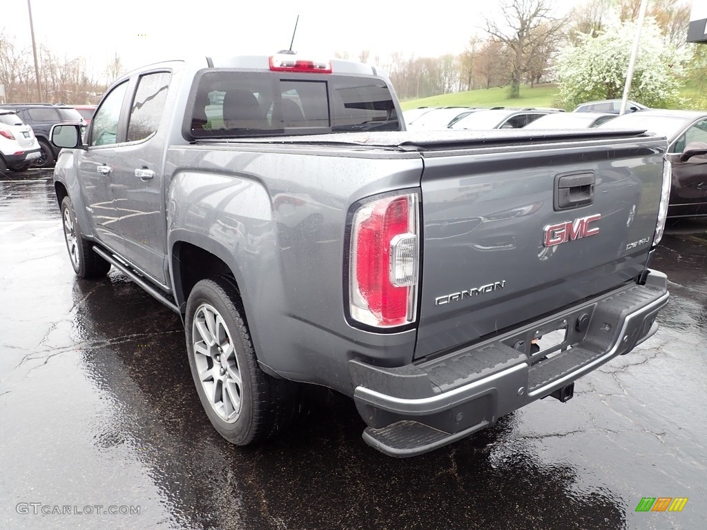 2019 Canyon Denali Crew Cab 4WD - Satin Steel Metallic / Jet Black photo #4